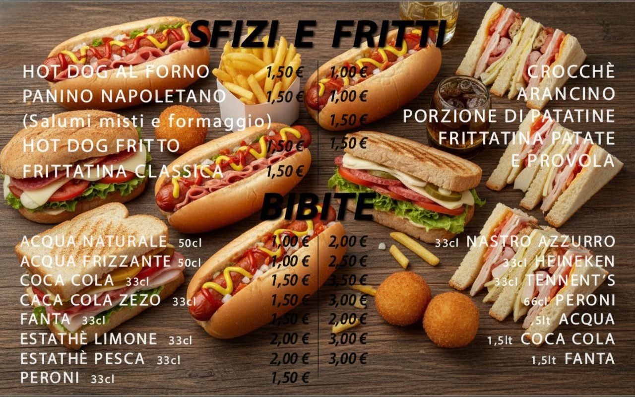 Sfizi e Fritti - Stuzzichini per Pranzo con Pizza a ruoto a Marcianise